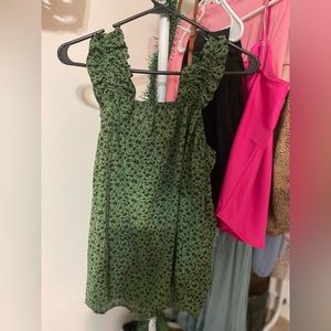 Floral tank top